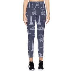 Nyc Pattern Pocket Leggings 