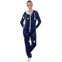 Cartoon-space-seamless-pattern-vectors Women s Tracksuit View1