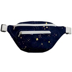 Cartoon-space-seamless-pattern-vectors Fanny Pack by Jancukart