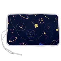 Cartoon-space-seamless-pattern-vectors Pen Storage Case (s) by Jancukart