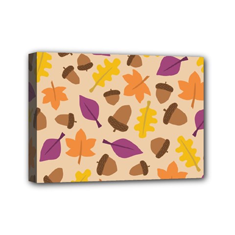 Seamless Verson Of Fal Pattern Mini Canvas 7  X 5  (stretched)