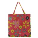 Aiflowers-pattern Grocery Tote Bag View2