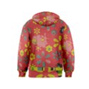 Aiflowers-pattern Kids  Zipper Hoodie View2