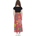 Aiflowers-pattern Kids  Flared Maxi Skirt View2