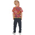 Aiflowers-pattern Kids  Sports Tee View2