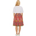 Aiflowers-pattern Classic Short Skirt View4