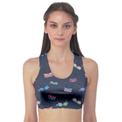 Bra Set Pattern Sports Bra by Jancukart