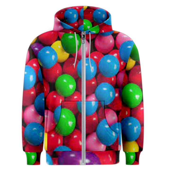 Bubble Gum Men s Zipper Hoodie