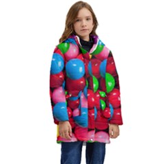 Bubble Gum Kid s Hooded Longline Puffer Jacket