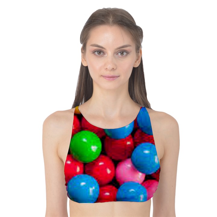 Bubble Gum Tank Bikini Top