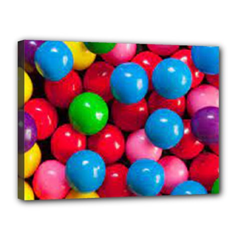 Bubble Gum Canvas 16  X 12  (stretched) by artworkshop