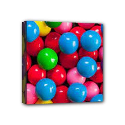 Bubble Gum Mini Canvas 4  X 4  (stretched) by artworkshop