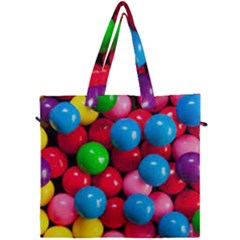 Bubble Gum Canvas Travel Bag by artworkshop