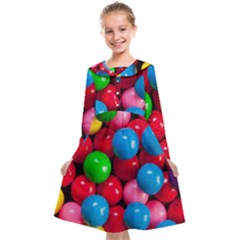 Bubble Gum Kids  Midi Sailor Dress by artworkshop