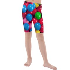 Bubble Gum Kids  Mid Length Swim Shorts