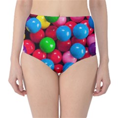 Bubble Gum Classic High-waist Bikini Bottoms by artworkshop