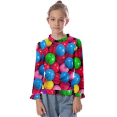 Bubble Gum Kids  Frill Detail Tee