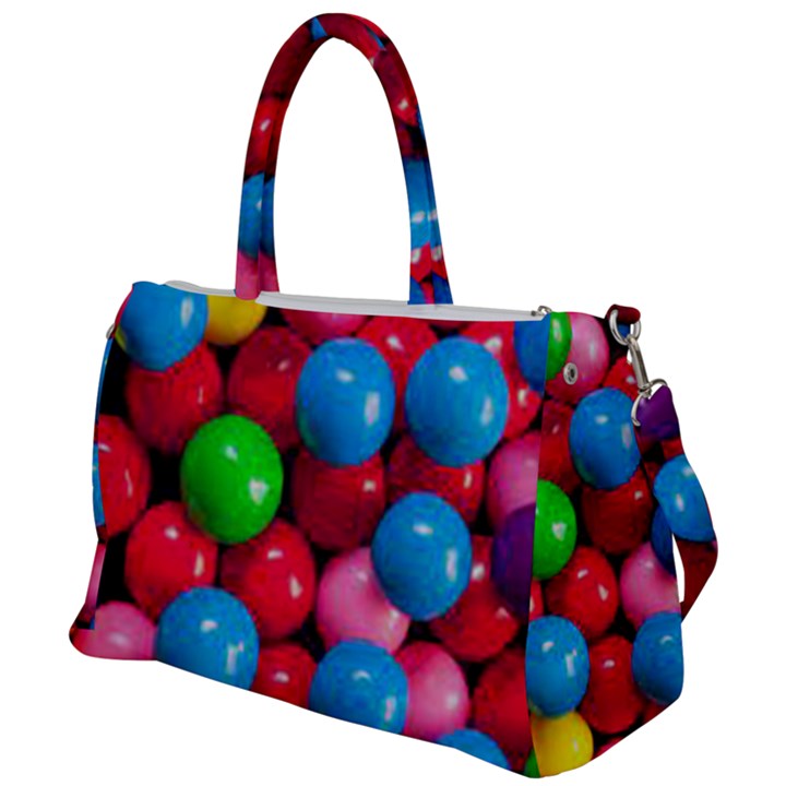 Bubble Gum Duffel Travel Bag