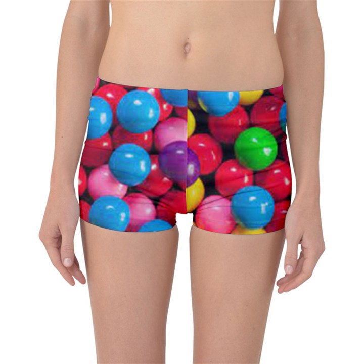 Bubble Gum Reversible Boyleg Bikini Bottoms