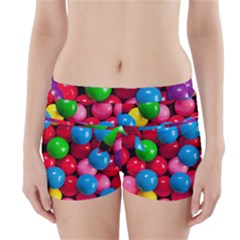 Bubble Gum Boyleg Bikini Wrap Bottoms by artworkshop