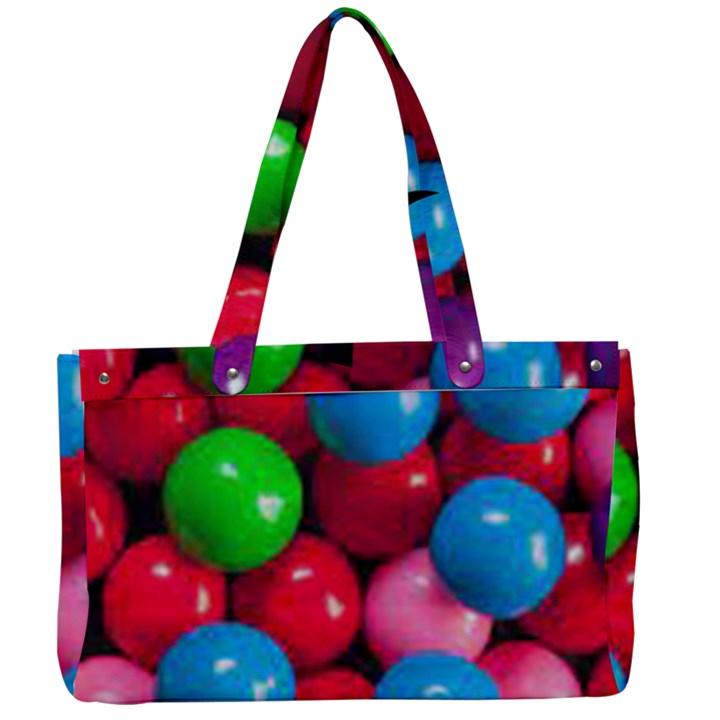 Bubble Gum Canvas Work Bag