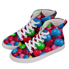 Bubble Gum Men s Hi-top Skate Sneakers by artworkshop