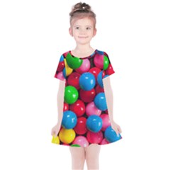 Bubble Gum Kids  Simple Cotton Dress by artworkshop