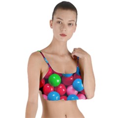 Bubble Gum Layered Top Bikini Top  by artworkshop