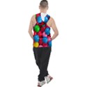 Bubble Gum Men s Sleeveless Hoodie View2