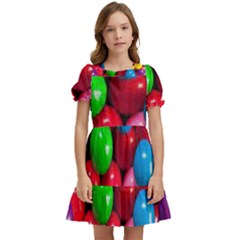 Bubble Gum Kids  Puff Sleeved Dress