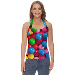 Bubble Gum Basic Halter Top