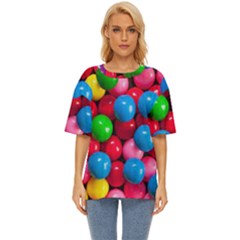 Bubble Gum Oversized Basic Tee