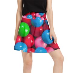 Bubble Gum Waistband Skirt by artworkshop