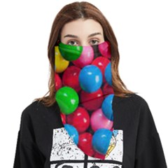 Bubble Gum Face Covering Bandana (triangle) by artworkshop