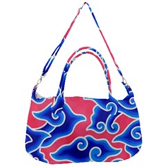 Batik Megamendung Removal Strap Handbag by artworkshop