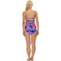 Batik Megamendung Knot Front One-Piece Swimsuit View4