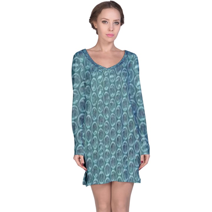 Bubble Wrap Long Sleeve Nightdress