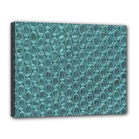 Bubble Wrap Canvas 14  X 11  (stretched) by artworkshop