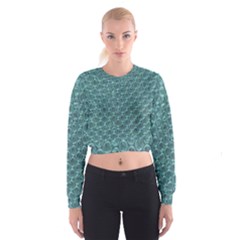 Bubble Wrap Cropped Sweatshirt