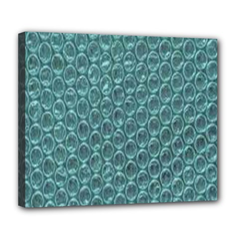 Bubble Wrap Deluxe Canvas 24  X 20  (stretched) by artworkshop