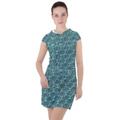 Bubble Wrap Drawstring Hooded Dress by artworkshop