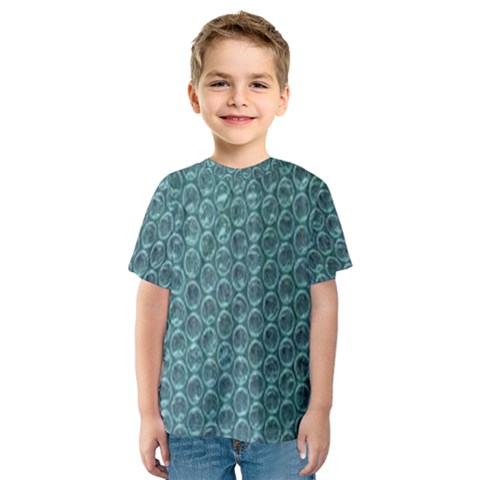 Bubble Wrap Kids  Sport Mesh Tee by artworkshop