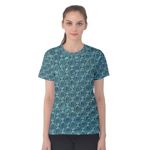 Bubble Wrap Women s Cotton Tee by artworkshop