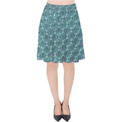 Bubble Wrap Velvet High Waist Skirt by artworkshop