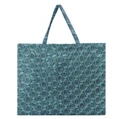 Bubble Wrap Zipper Large Tote Bag by artworkshop