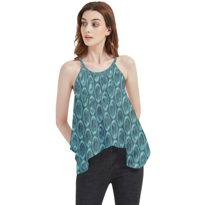 Bubble Wrap Flowy Camisole Tank Top