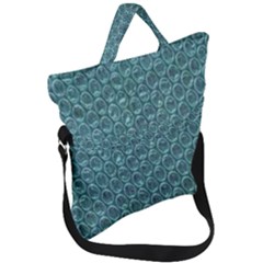 Bubble Wrap Fold Over Handle Tote Bag by artworkshop