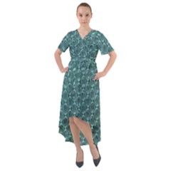 Bubble Wrap Front Wrap High Low Dress by artworkshop