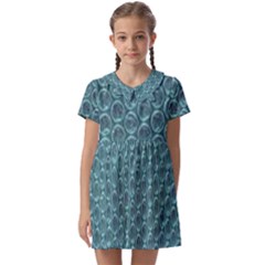 Bubble Wrap Kids  Asymmetric Collar Dress by artworkshop