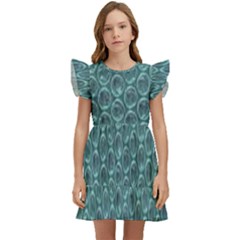 Bubble Wrap Kids  Winged Sleeve Dress by artworkshop